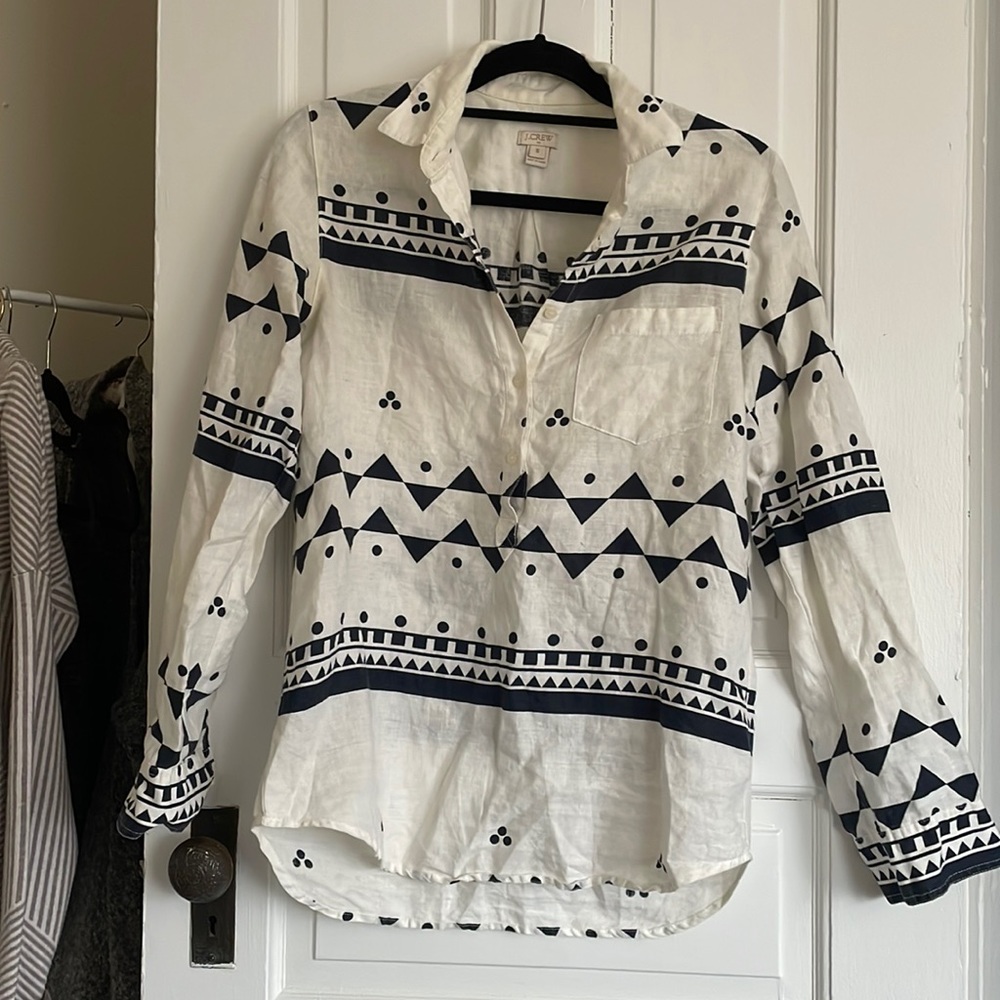 JCrew linen shirt